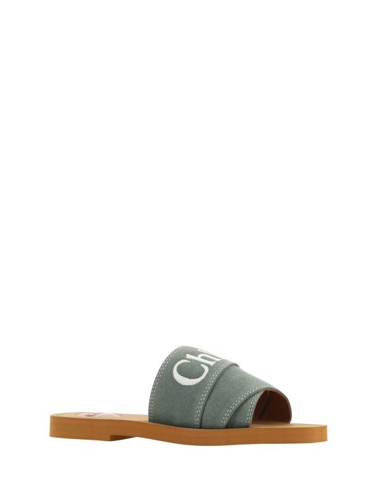  끌로에 뮬/슬리퍼 CHC23A188FE 3E8 GREEN - CHLOE