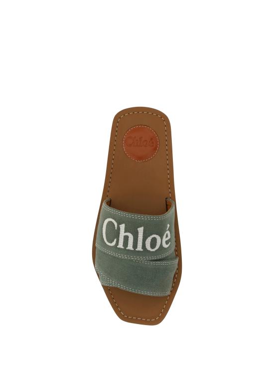  끌로에 뮬/슬리퍼 CHC23A188FE 3E8 GREEN - CHLOE
