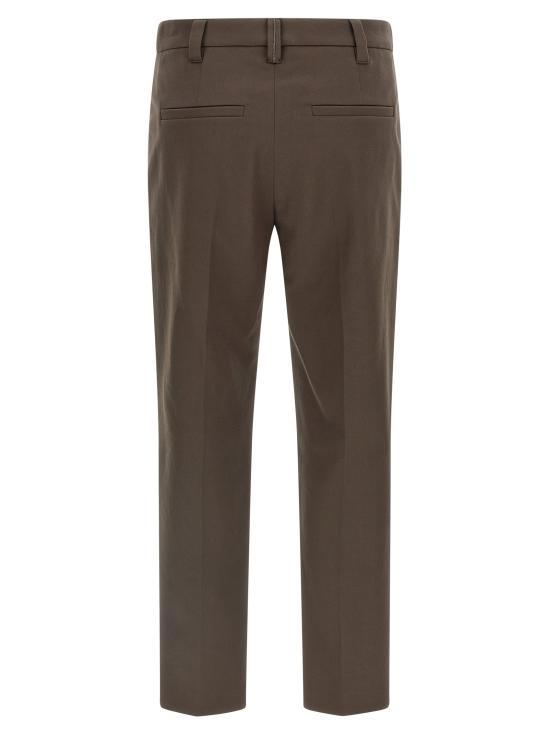 26SS 브루넬로 쿠치넬리 수트 팬츠 BR318903BM BROWN - BRUNELLO CUCINELLI