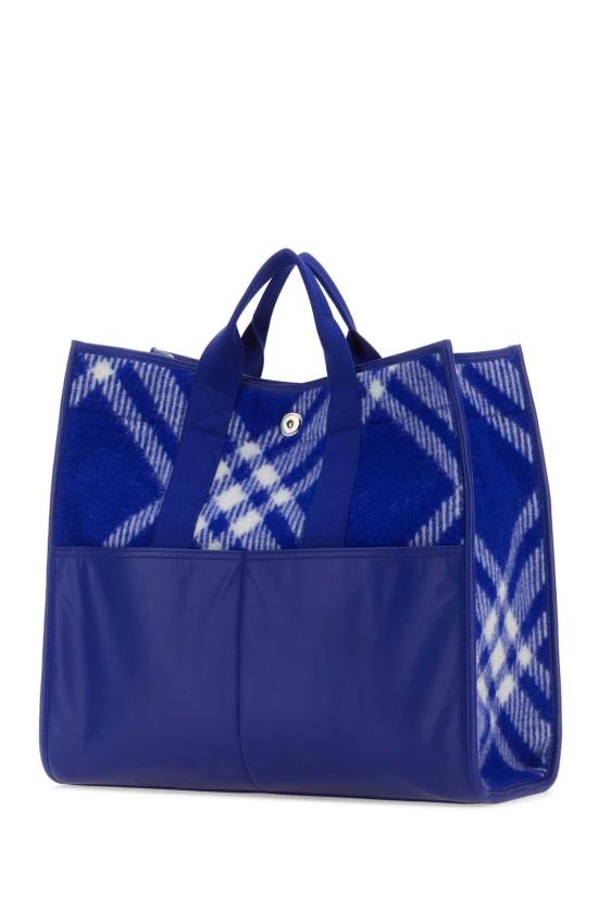  버버리 토트백 8075132 B7323 BLUE - BURBERRY
