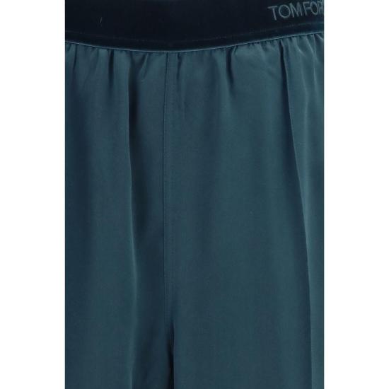 26FW 톰포드 스트레이트 팬츠 TOPAW683FAX1720GDVBB BLUE - TOMFORD