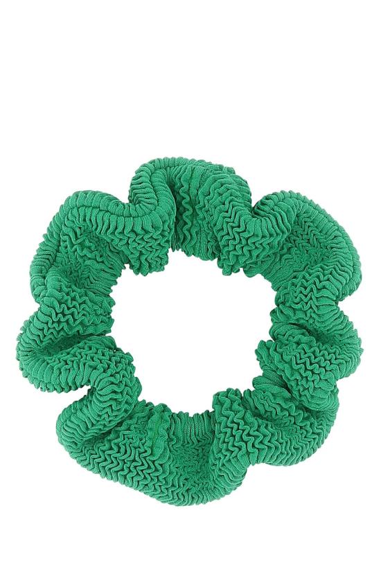  훈자 지 헤어 액세서리 SCRUNCHIE EMERALD GREEN