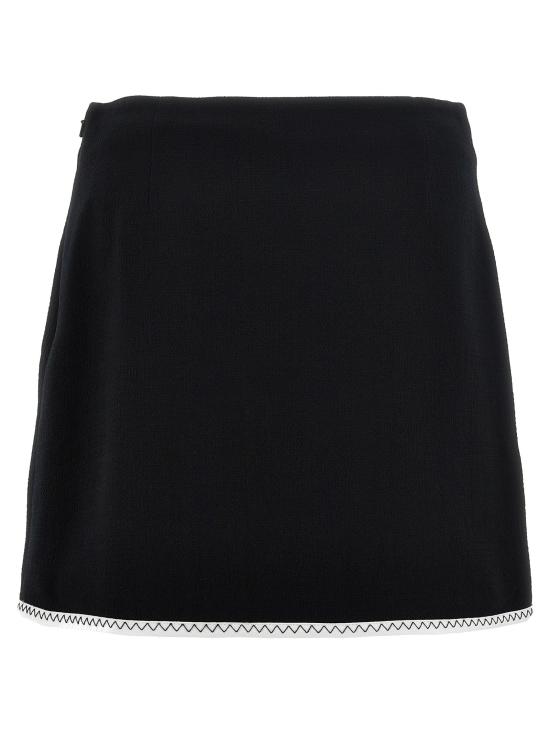  모스키노 숏 스커트 MO292644BM BLACK - MOSCHINO