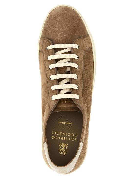 26SS 브루넬로 쿠치넬리 스니커즈 BR302507BM BEIGE - BRUNELLO CUCINELLI