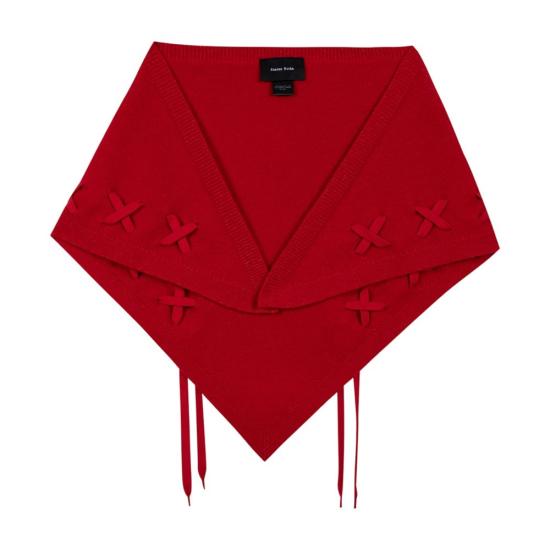 26FW 시몬로샤 케이프 SMR026042 RED