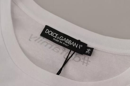  돌체앤가바나 반팔 티셔츠 TSH8054 WHITE - DOLCE & GABBANA
