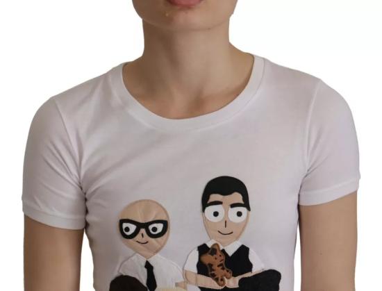  돌체앤가바나 반팔 티셔츠 TSH8054 WHITE - DOLCE & GABBANA