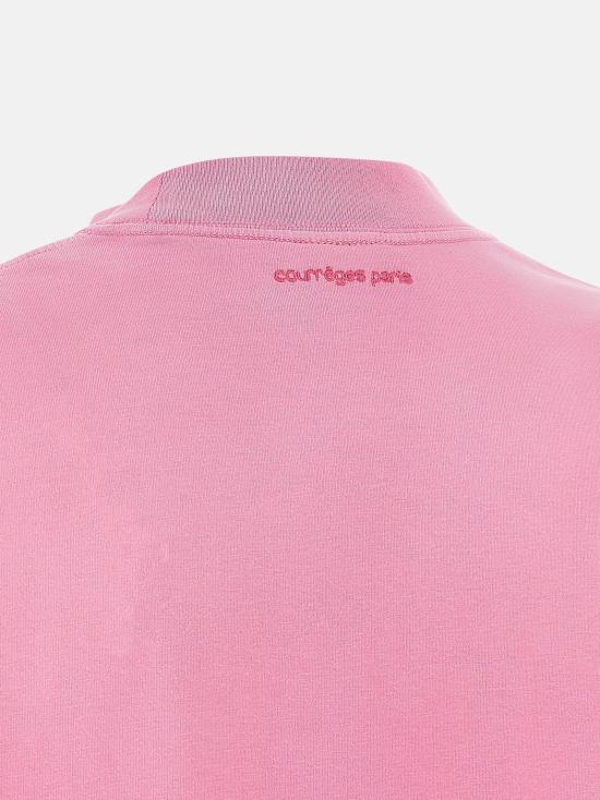 26SS 쿠레쥬 반팔 티셔츠 CO327001BM PINK - COURREGES