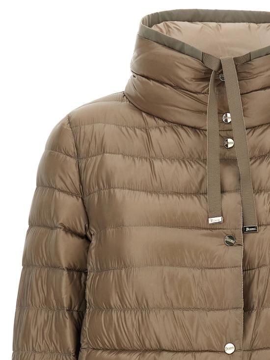 26SS 에르노 숏패딩 HE333368BM BROWN - HERNO