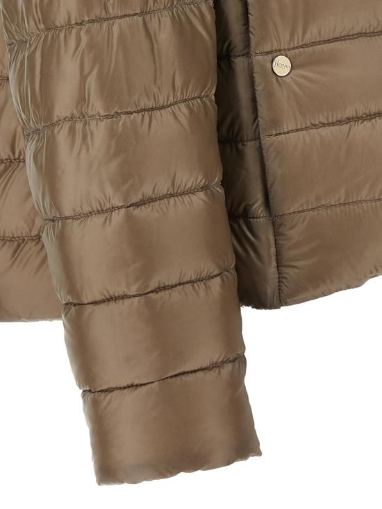26SS 에르노 숏패딩 HE333368BM BROWN - HERNO