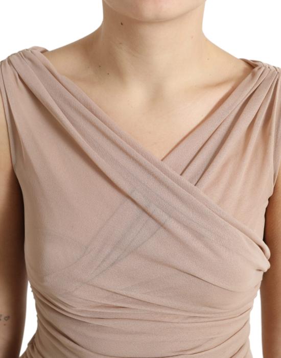  돌체앤가바나 민소매 티셔츠 TSH84254 BEIGE - DOLCE & GABBANA