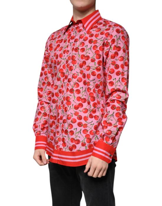  돌체앤가바나 긴팔 셔츠 TSH87286 PINK - DOLCE & GABBANA