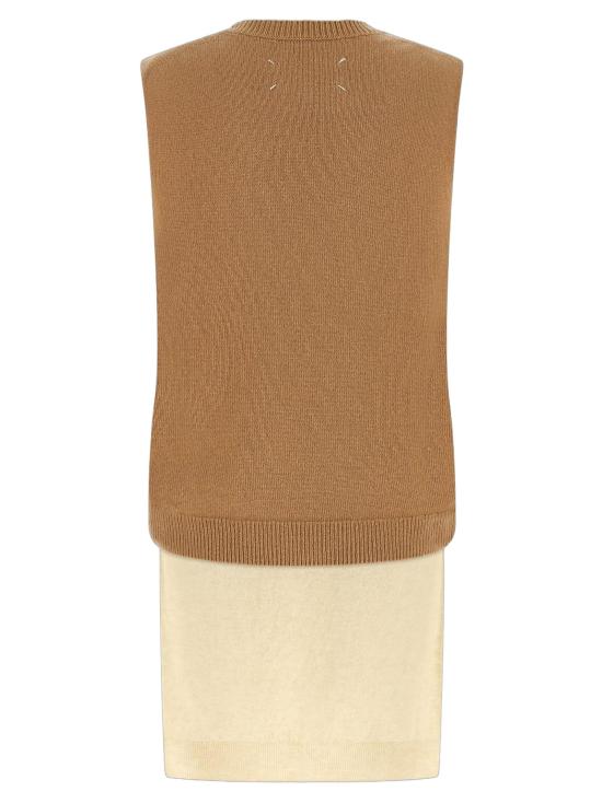 26FW 마르지엘라 민소매 티셔츠 MA338200BM BEIGE - MAISON MARGIELA