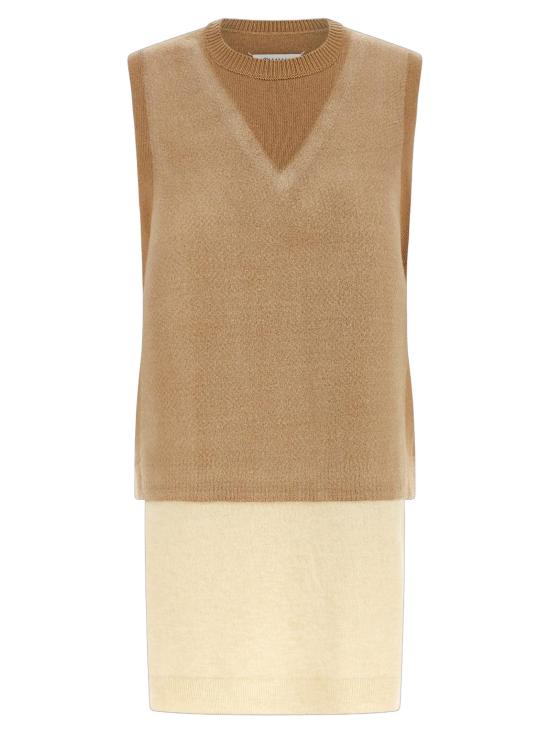 26FW 마르지엘라 민소매 티셔츠 MA338200BM BEIGE