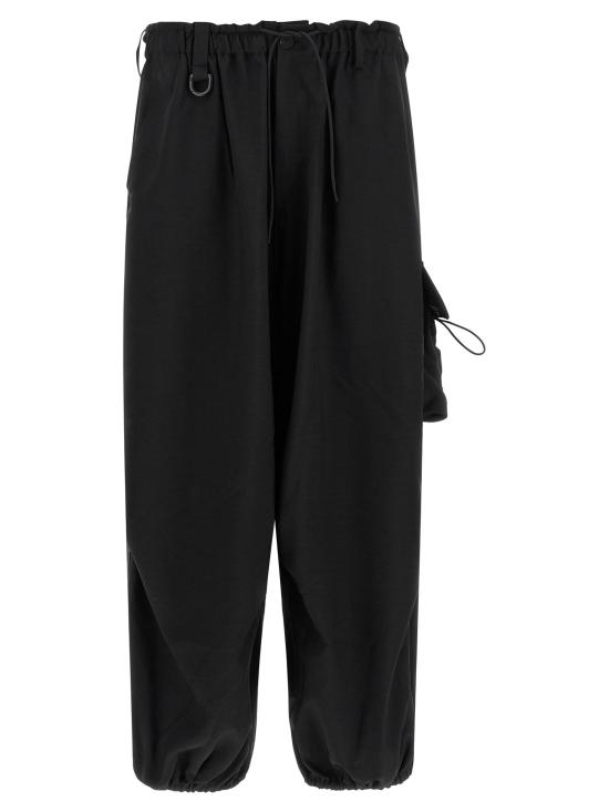 26FW 와이쓰리 카고 팬츠 Y338612BM BLACK