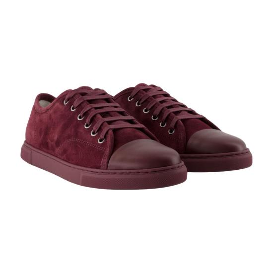 25FW 랑방 스니커즈 CONFIG VINS24011 BURGUNDY - LANVIN