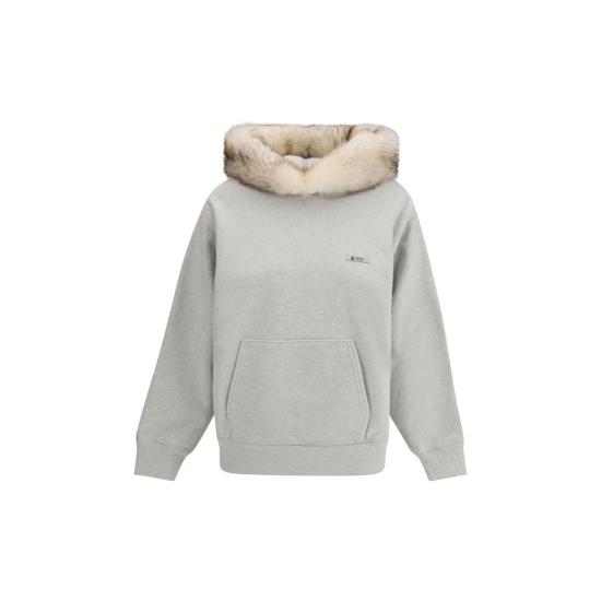 26SS 프라다 후드 티셔츠 PR134723SOOO18NHF0684BB GRAY