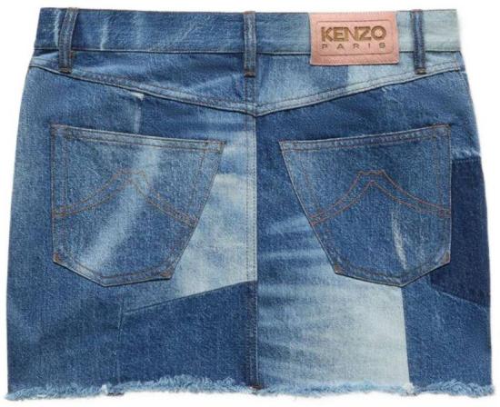 26FW 겐조 숏 스커트 FG62DJ2066B8DT BLUE - KENZO