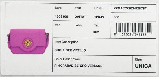  베르사체 크로스백 VE84895309NY PINK - VERSACE