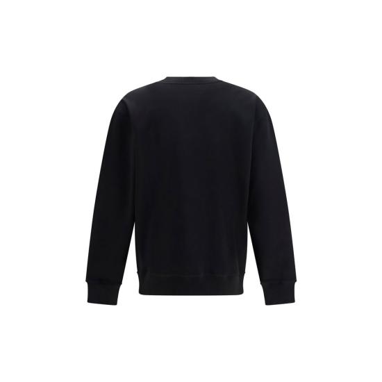  발망 긴팔 티셔츠 BAHH1JQ130BD10EAPBB BLACK - BALMAIN