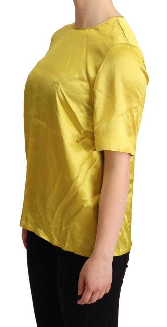  돌체앤가바나 반팔 티셔츠 TSH6305 YELLOW - DOLCE & GABBANA
