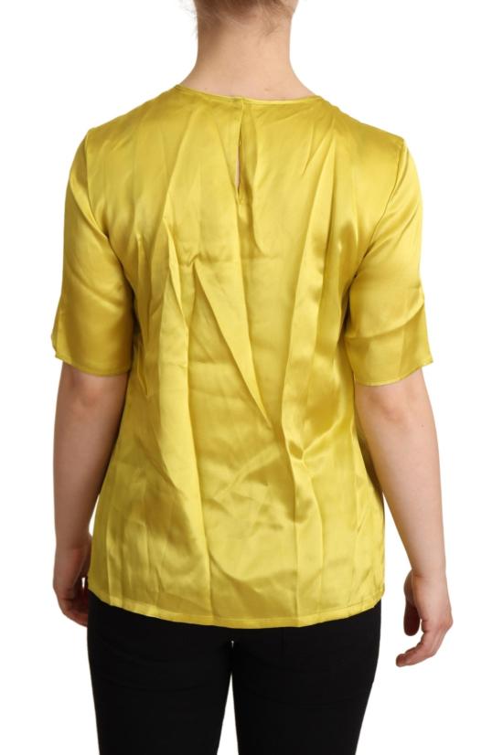  돌체앤가바나 반팔 티셔츠 TSH6305 YELLOW - DOLCE & GABBANA