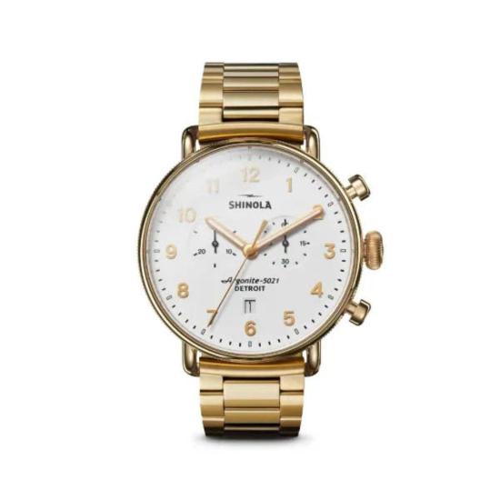  시놀라 손목시계 신올라 캔필드 2아이 크로노 43mm 시계
