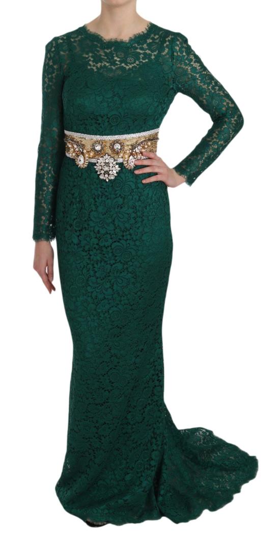  돌체앤가바나 롱 원피스 DR1653 GREEN - DOLCE & GABBANA