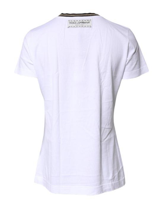  돌체앤가바나 반팔 티셔츠 TSH87361 WHITE - DOLCE & GABBANA