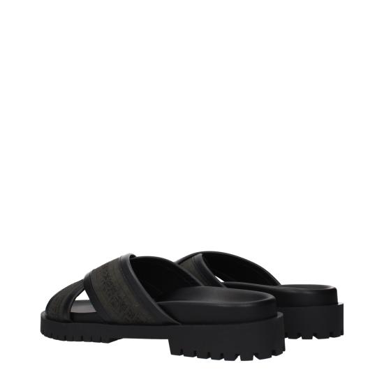  오프화이트 뮬/슬리퍼 OF15298960425225BT BLACK - OFF WHITE