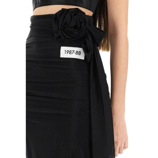  돌체앤가바나 롱 스커트 DO 8990517330132 BLACK - DOLCE & GABBANA