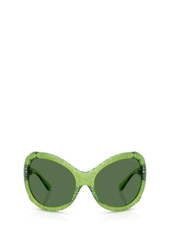 26FW 스와로브스키 선글라스 SK6052 108971 TRANSPARENT GREEN