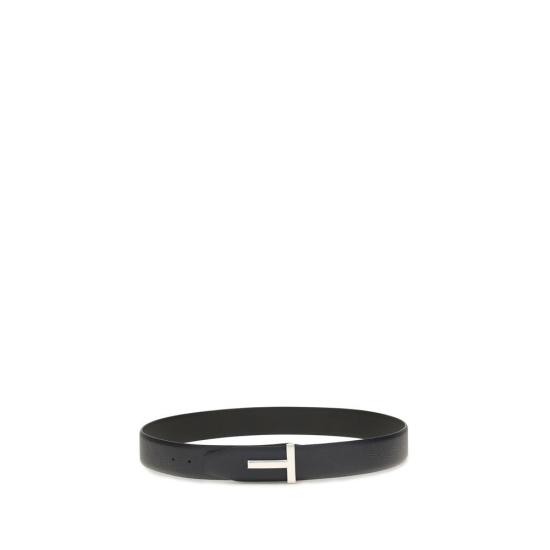 26FW 톰포드 가죽 벨트 TOTB178LCL236SUNABB BLACK - TOMFORD