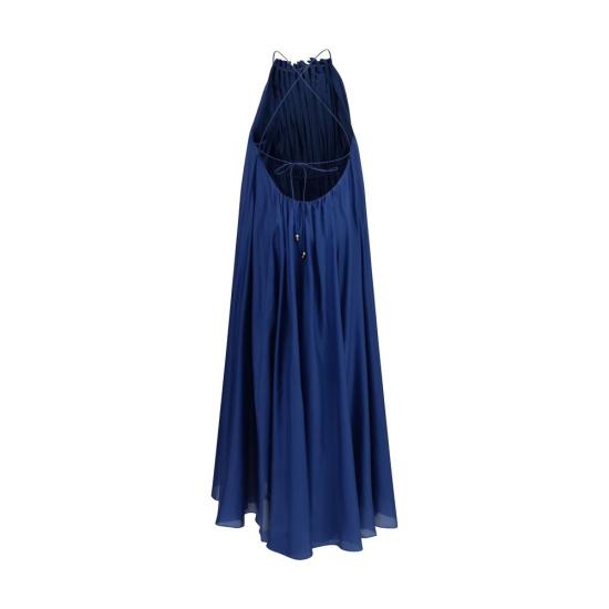 26FW 짐머만 롱 원피스 ZI8418DSS261DKCBBB BLUE - ZIMMERMANN