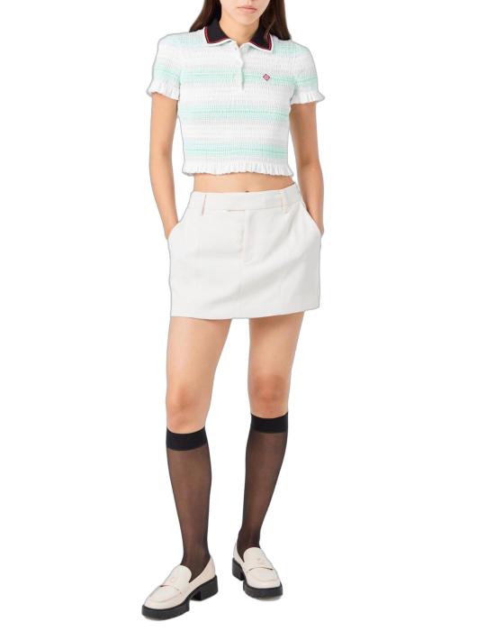 26SS 카사블랑카 반팔 티셔츠 WPF25JTP21501 WHITE