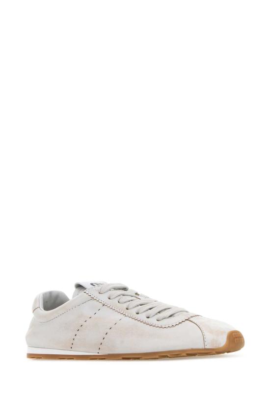  미우미우 플룸 블리치 스니커즈 5E114EF0053H02 F0009 BEIGE - MIU MIU
