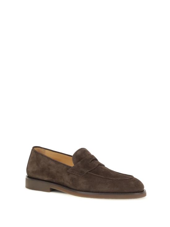 26FW 브루넬로 쿠치넬리 로퍼 MZUSOLE670 C9832 BROWN - BRUNELLO CUCINELLI