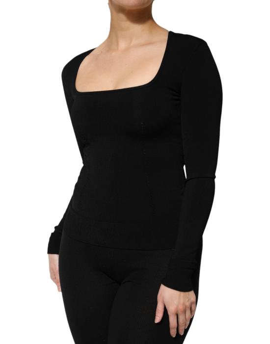  돌체앤가바나 긴팔 티셔츠 TSH90660 BLACK - DOLCE & GABBANA