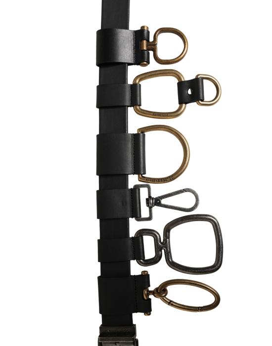 돌체앤가바나 가죽 벨트 BEL9545 BLACK - DOLCE & GABBANA