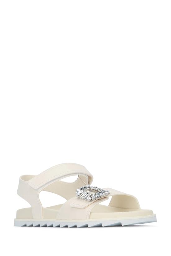 26SS 로저비비에 슬라이디 비브 샌들 RVW4584469091T C019 BEIGE - ROGER VIVIER