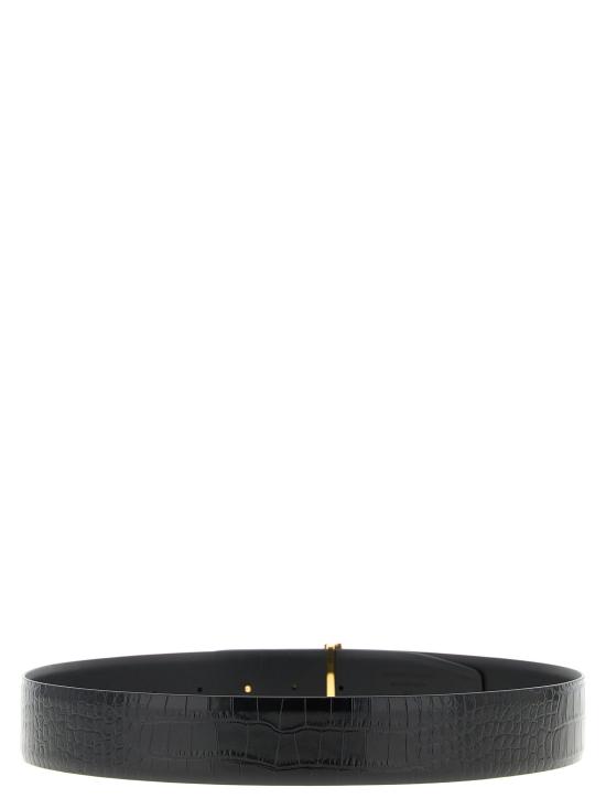 26SS 톰포드 가죽 벨트 TO325835BM BLACK - TOMFORD
