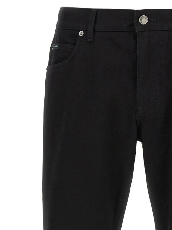25FW 돌체앤가바나 데님 팬츠 DO315899BM BLACK - DOLCE & GABBANA