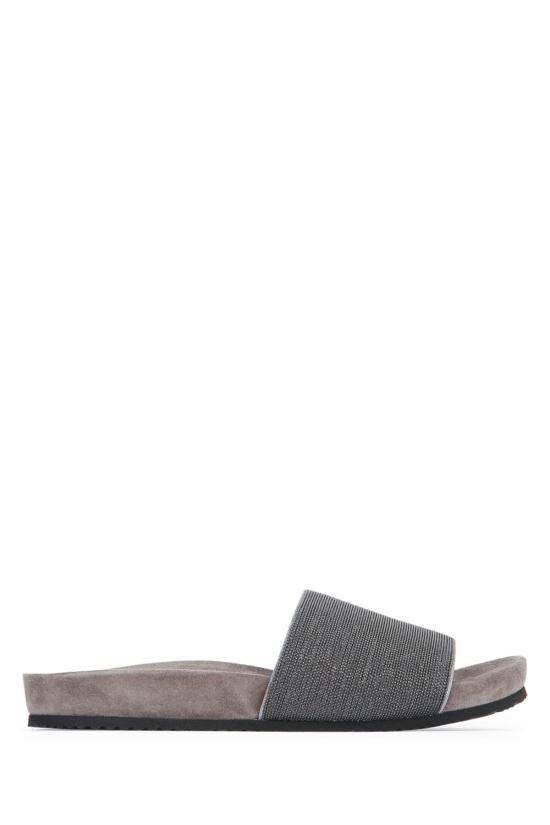  브루넬로 쿠치넬리 뮬/슬리퍼 MZMIG1390 CG546 GRAY