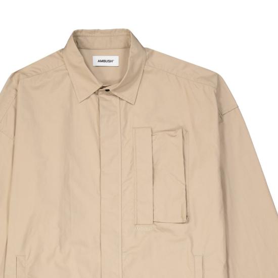  엠부시 긴팔 셔츠 AM 8990158258388 BEIGE - AMBUSH