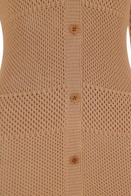  안드레아 아다모 숏 원피스 ADSS22DR06031476 0476 BEIGE - ANDREA ADAMO