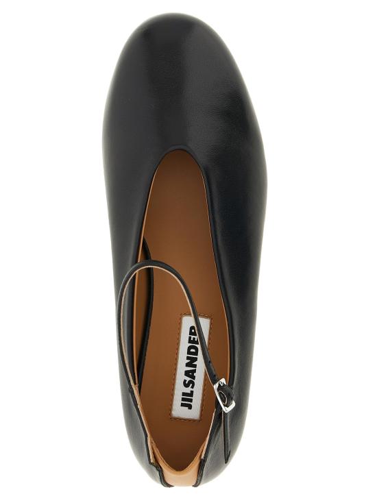 26FW 질샌더 플랫 슈즈 JI338437BM BLACK - JIL SANDER