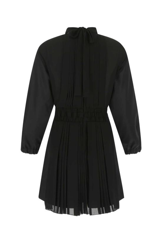  프라다 미디 원피스 P256GTS22211FS F0002 BLACK - PRADA