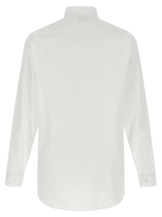 25FW 발렌시아가 긴팔 셔츠 BA320839BM WHITE - BALENCIAGA