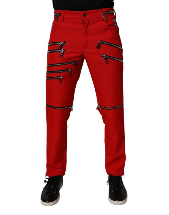  돌체앤가바나 스트레이트 팬츠 PAN75069 RED - DOLCE & GABBANA