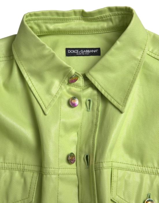  돌체앤가바나 긴팔 셔츠 TSH84181 GREEN - DOLCE & GABBANA